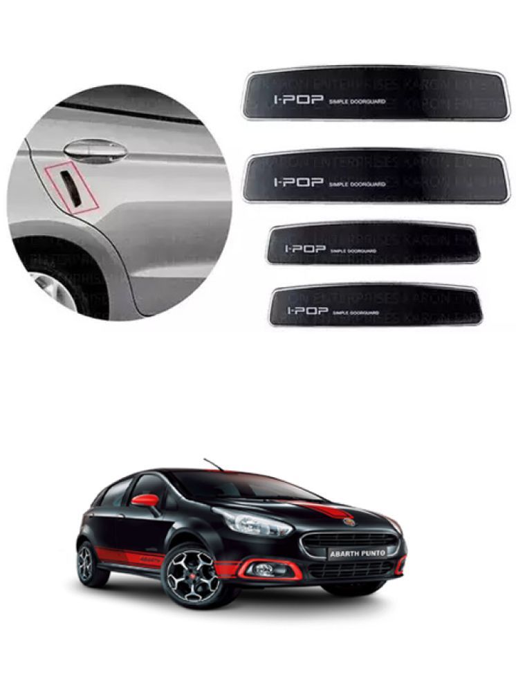     			Etradezone Car Door Guard (Pack Of 4, Black) For Fiat Abarth Punto