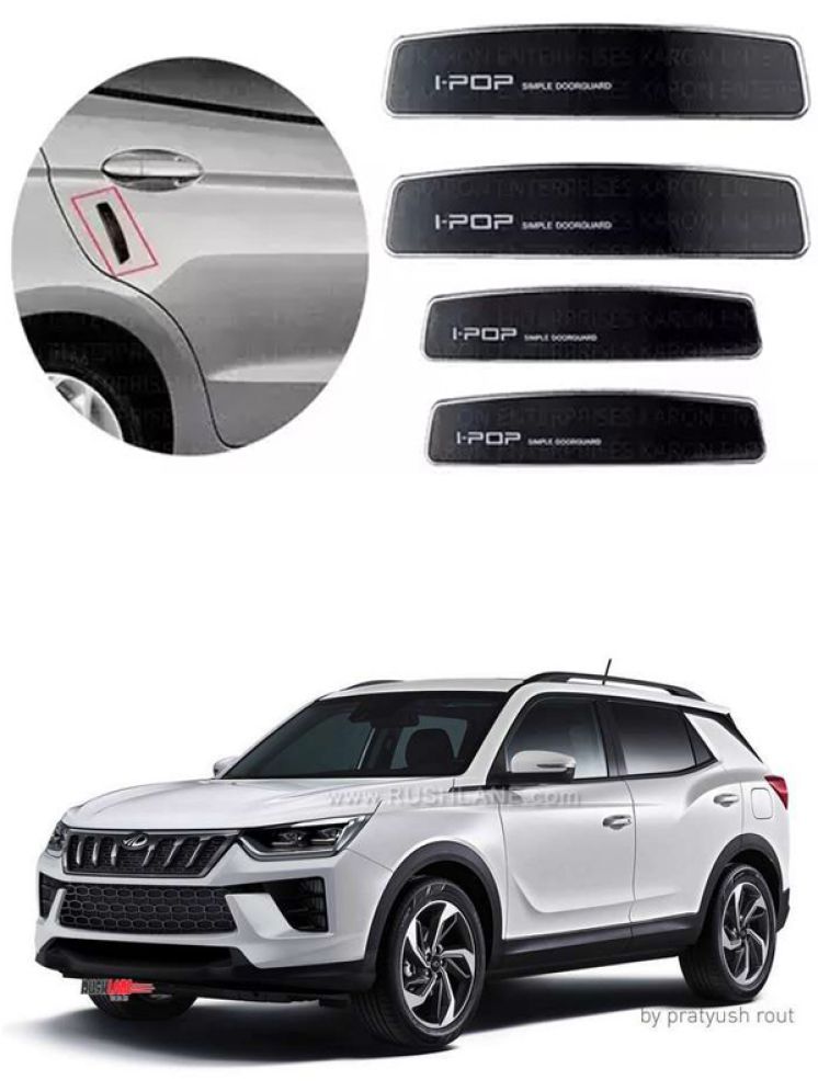     			Etradezone Car Door Guard (Pack Of 4, Black) For Mahindra XUV500 2020