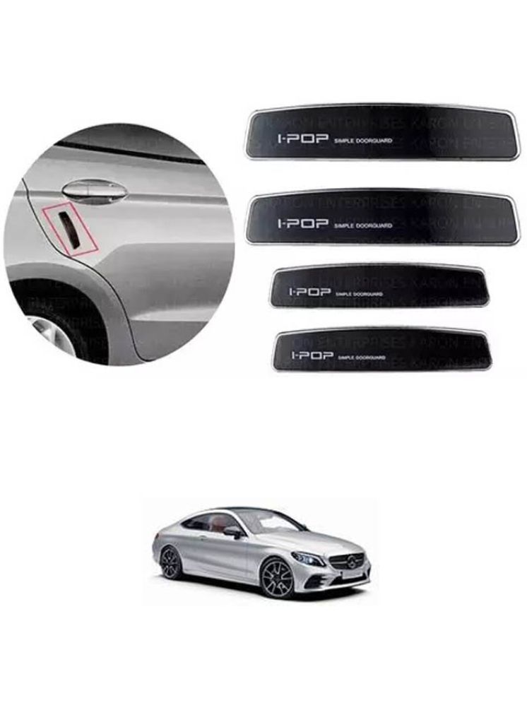     			Etradezone Car Door Guard (Pack Of 4, Black) For Mercedes Benz C200