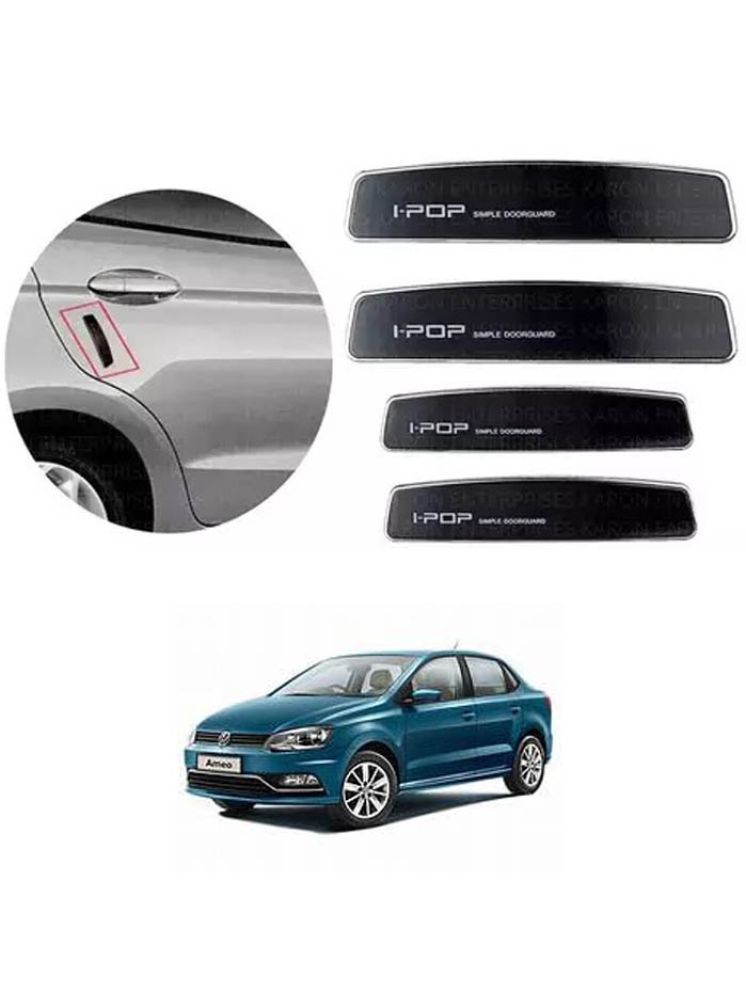     			Etradezone Car Door Guard (Pack Of 4, Black) For Volkswagen Ameo