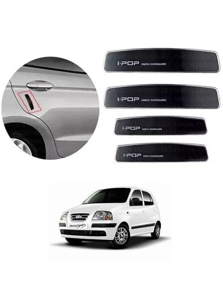     			Etradezone Car Door Guard (Pack Of 4, Black) For Hyundai Santro Xing