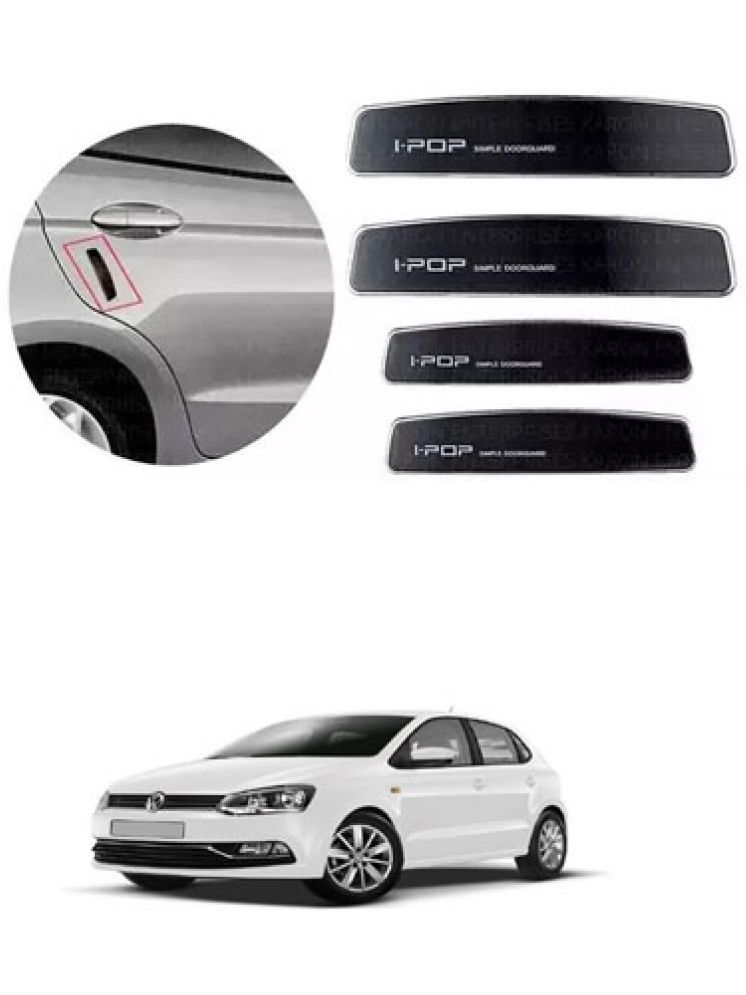     			Etradezone Car Door Guard (Pack Of 4, Black) For Volkswagen Polo Equisite