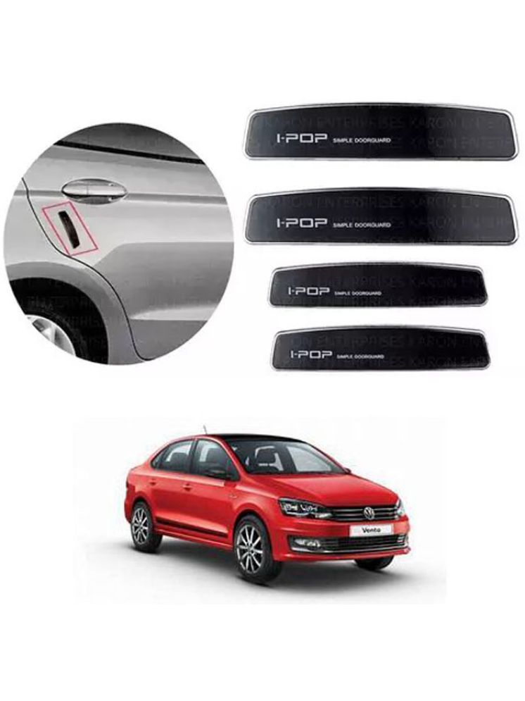     			Etradezone Car Door Guard (Pack Of 4, Black) For Volkswagen Vento