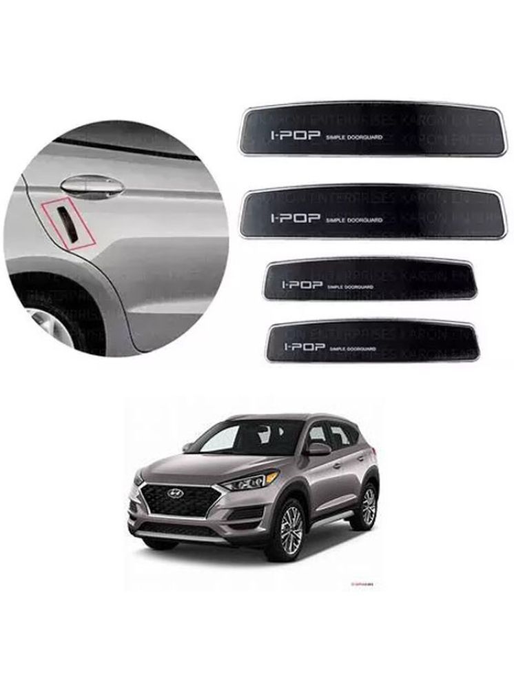     			Etradezone Car Door Guard (Pack Of 4, Black) For Hyundai Tucson