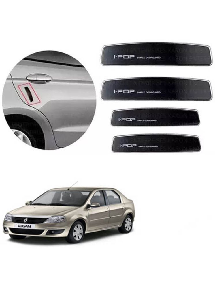     			Etradezone Car Door Guard (Pack Of 4, Black) For Renault Logan