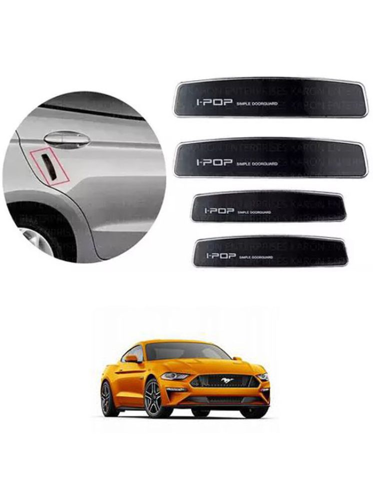     			Etradezone Car Door Guard (Pack Of 4, Black) For Ford Mustang