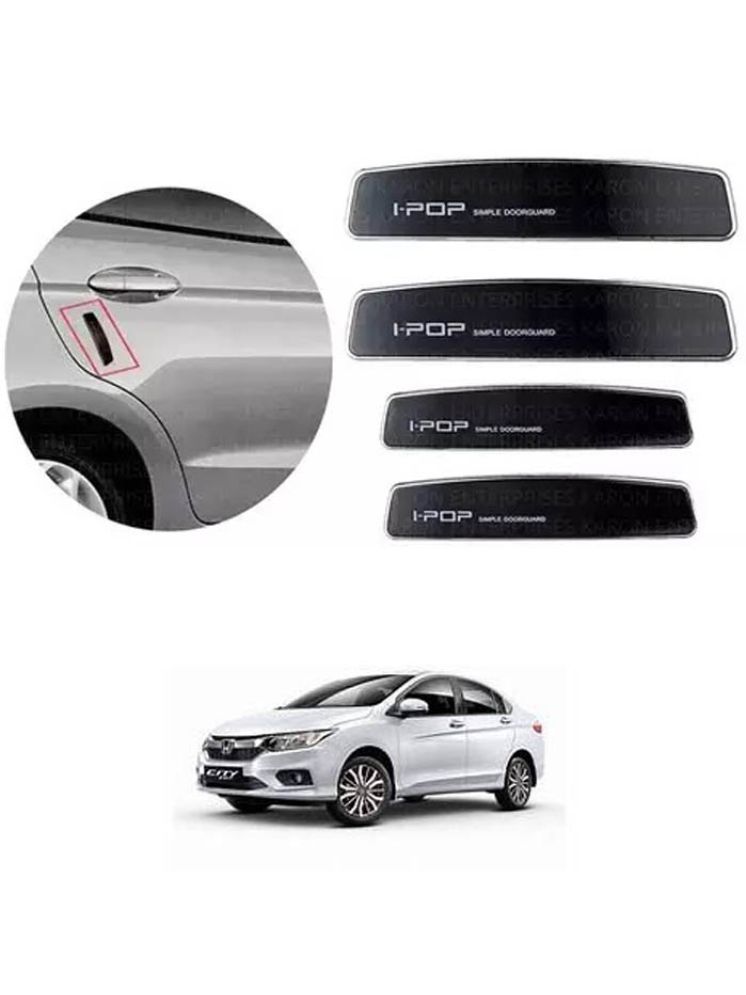     			Etradezone Car Door Guard (Pack Of 4, Black) For Honda City i-Dtec