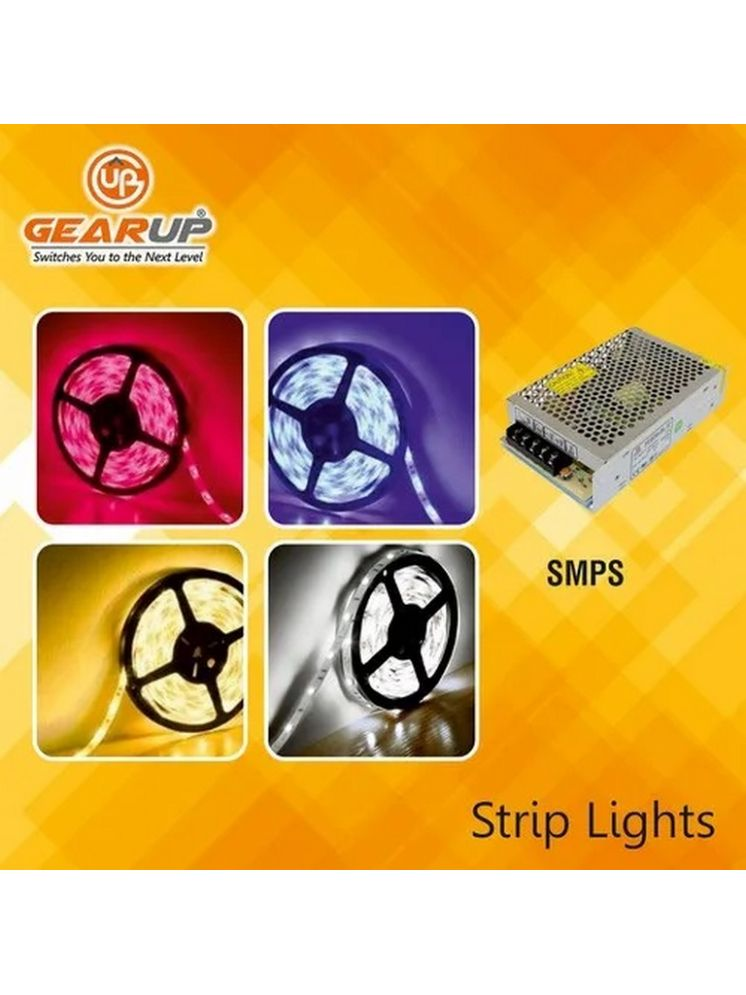     			Gearup Off White 5Mtr LED Strip ( Pack of 1 )