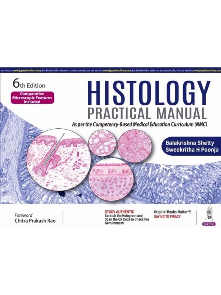     			Histology Practical Manual 6th Edition