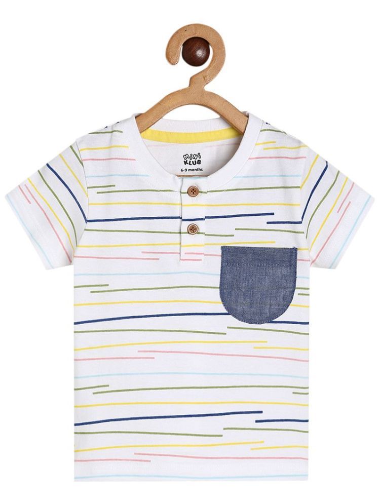     			MINI KLUB Pack of 1 Baby Boys Cotton T-Shirt ( Multi )