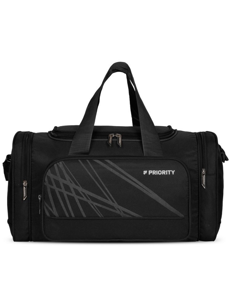     			Priority 32 Ltrs Black Polyester Duffle Bag