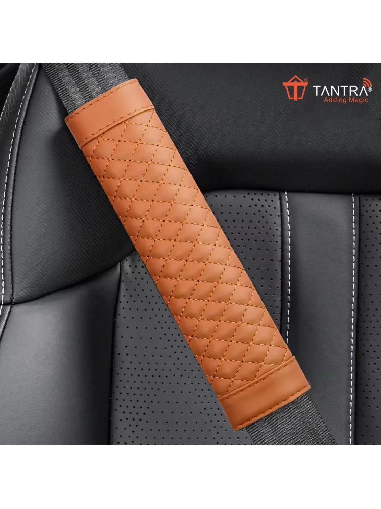     			Tantra Seat Belt Cover Brown Single