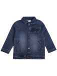 MINI KLUB Boys Cotton Denim Jacket ( Blue , Pack of 1 )