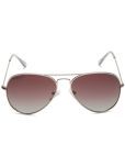 Sunnies Silver Pilot Sunglasses ( Pack of 1 )