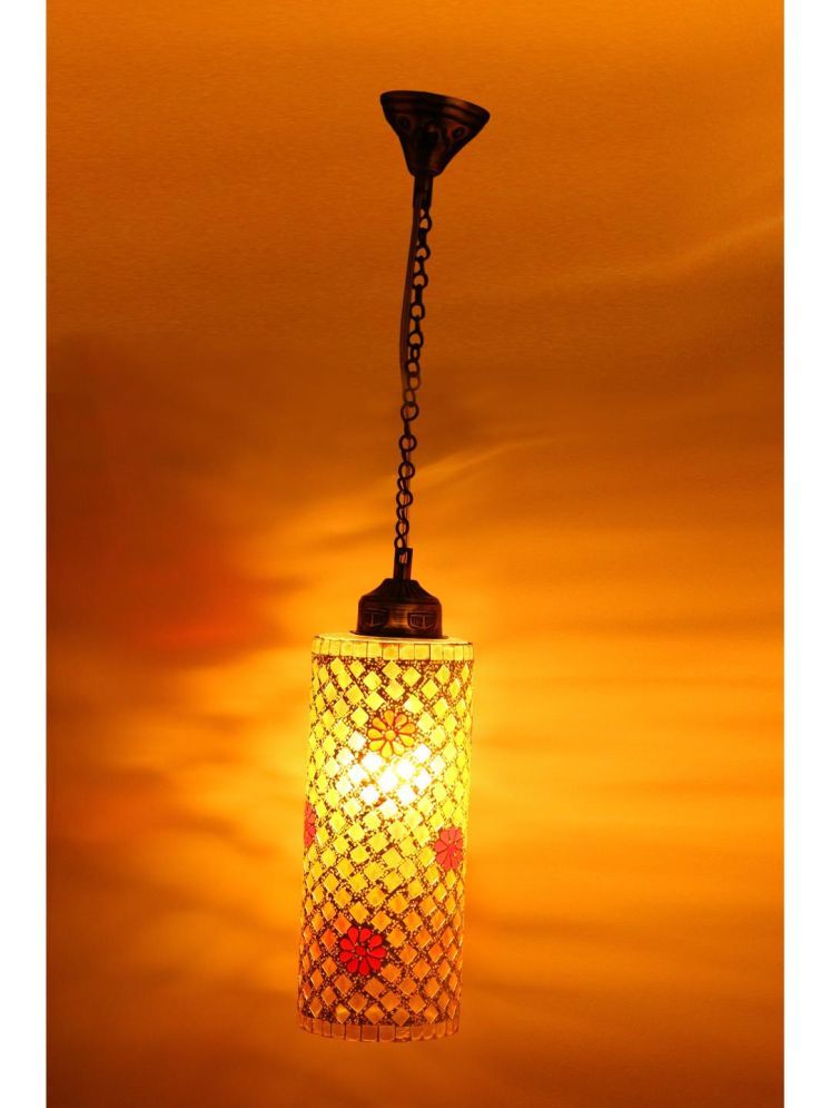     			1st Time Glass Designer Ceiling Lamp Pendant Multi - Pack of 1