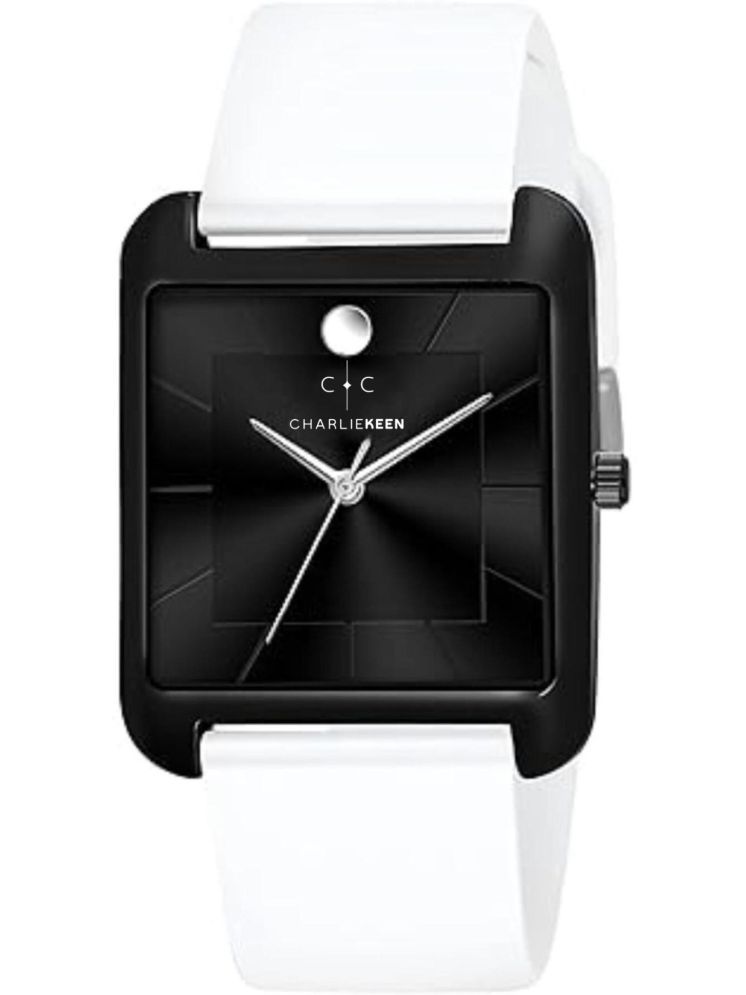     			CHARLIEKEEN White Silicon Analog Men's Watch