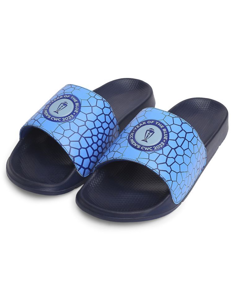     			CHUPPS Navy Men's Slide Flip Flop