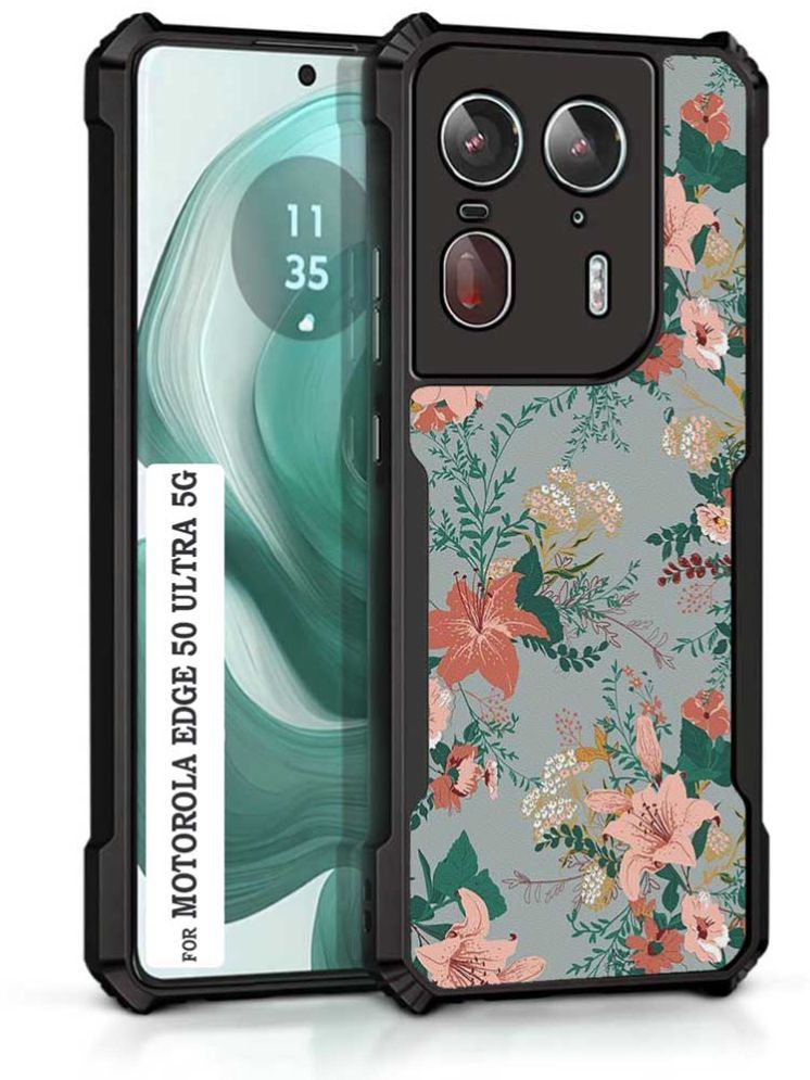     			COBERTA Multicolor Printed Back Cover Polycarbonate Compatible For Motorola Edge 50 Ultra 5G ( Pack of 1 )