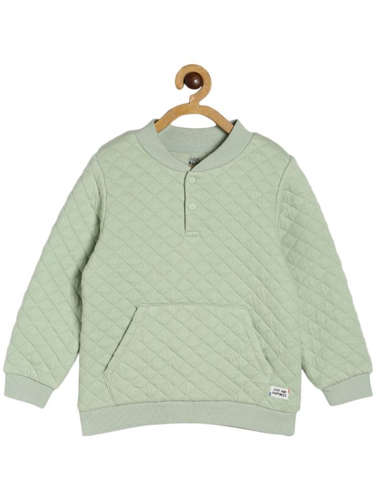     			MINI KLUB Pack of 1 Boys Cotton Blend Sweatshirt ( Green )