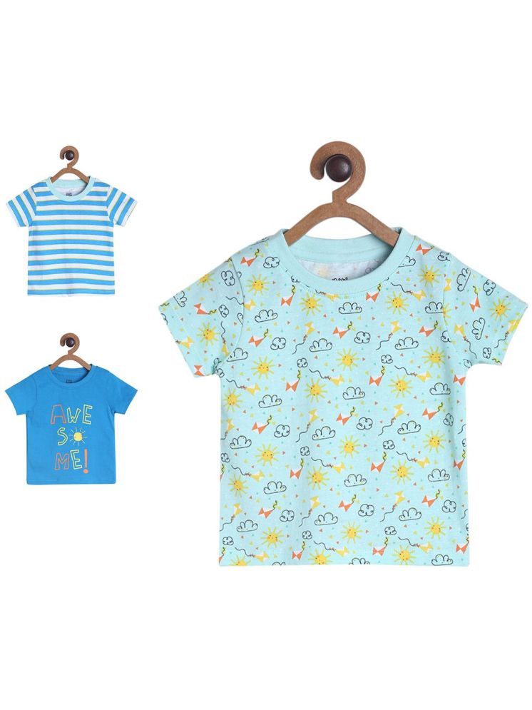     			MINI KLUB Multi Baby Boy T-Shirt ( Pack of 3 )