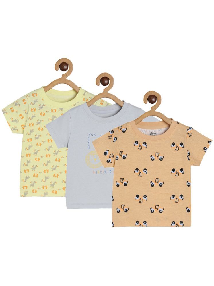     			MINI KLUB Multi Baby Boy T-Shirt ( Pack of 3 )