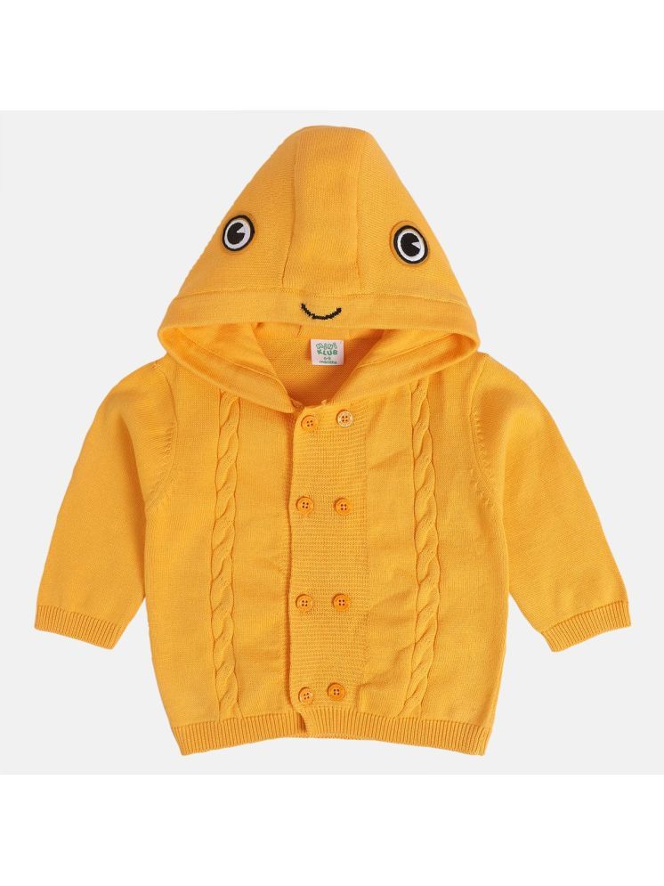     			MINI KLUB Boys Cotton Casual Jacket ( Yellow , Pack of 1 )