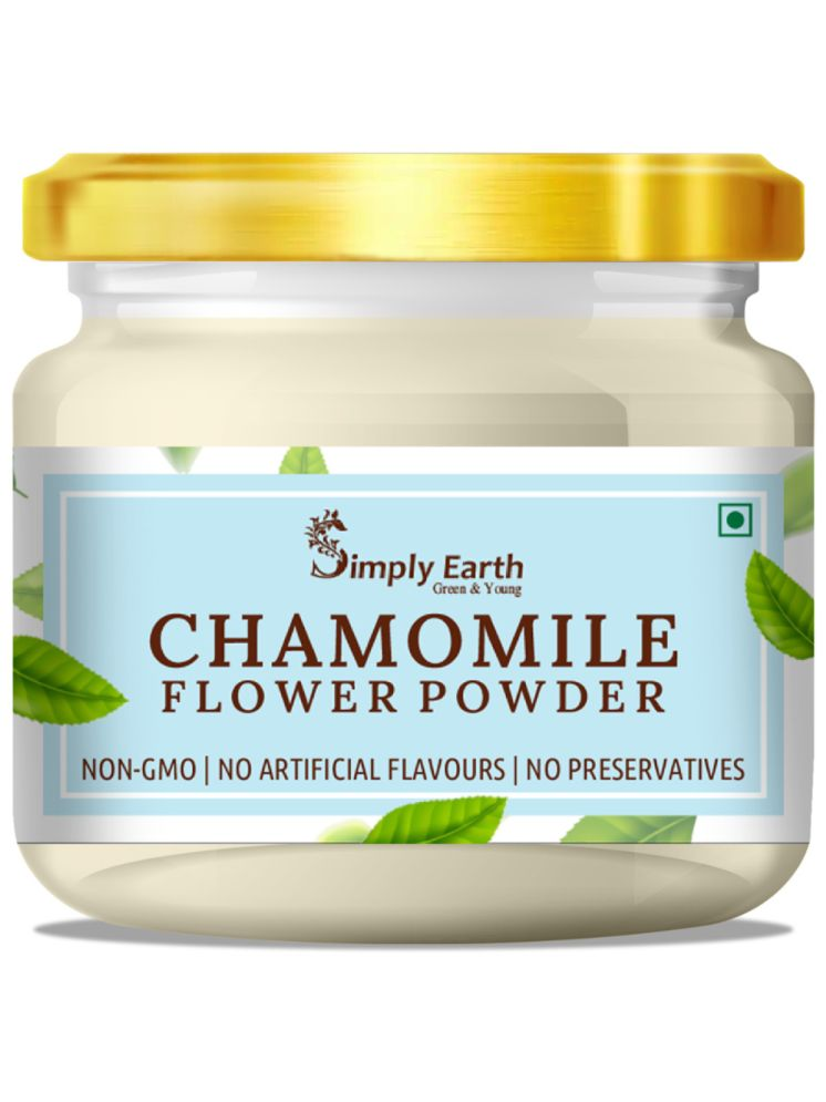     			Simply Earth Organic Chamomile Flower Powder 100G, Helps Improve Sleep Quality