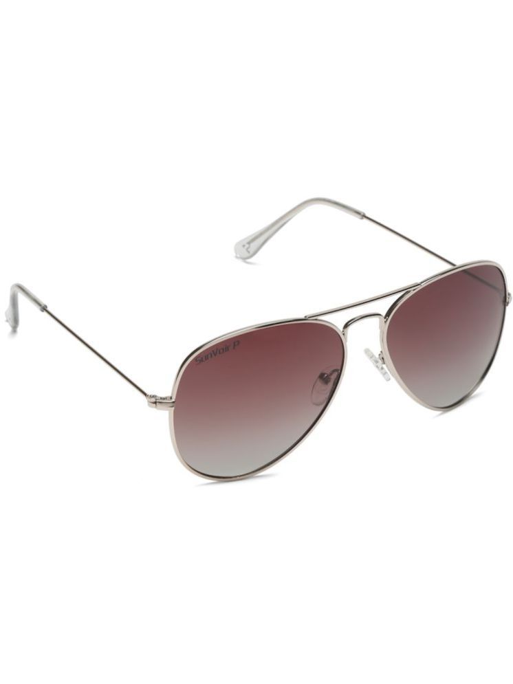     			Sunnies Silver Pilot Sunglasses ( Pack of 1 )