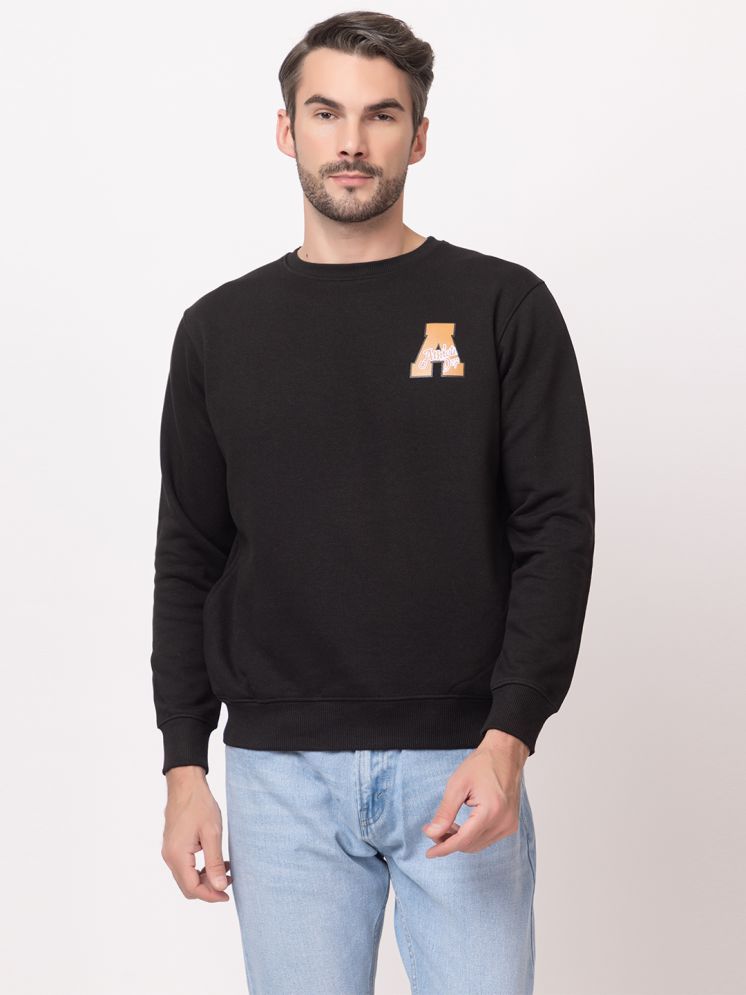     			ARIIX Cotton Blend Round Neck Men's Sweatshirt - Black ( Pack of 1 )