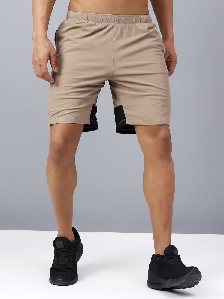     			Dida Sportswear Beige Polyester Men's Outdoor & Adventure Shorts ( Pack of 1 )