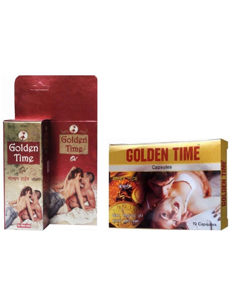     			GG Pharmacy Golden Time Capsule & oil combo for Men (pack of 2)