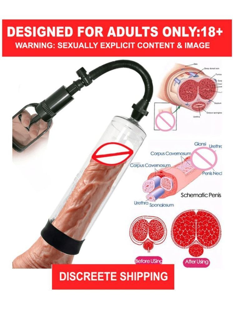     			Penis Vacuum Manual power Pump Male Enhancement Enl arger Pump for Men - IMPORTED