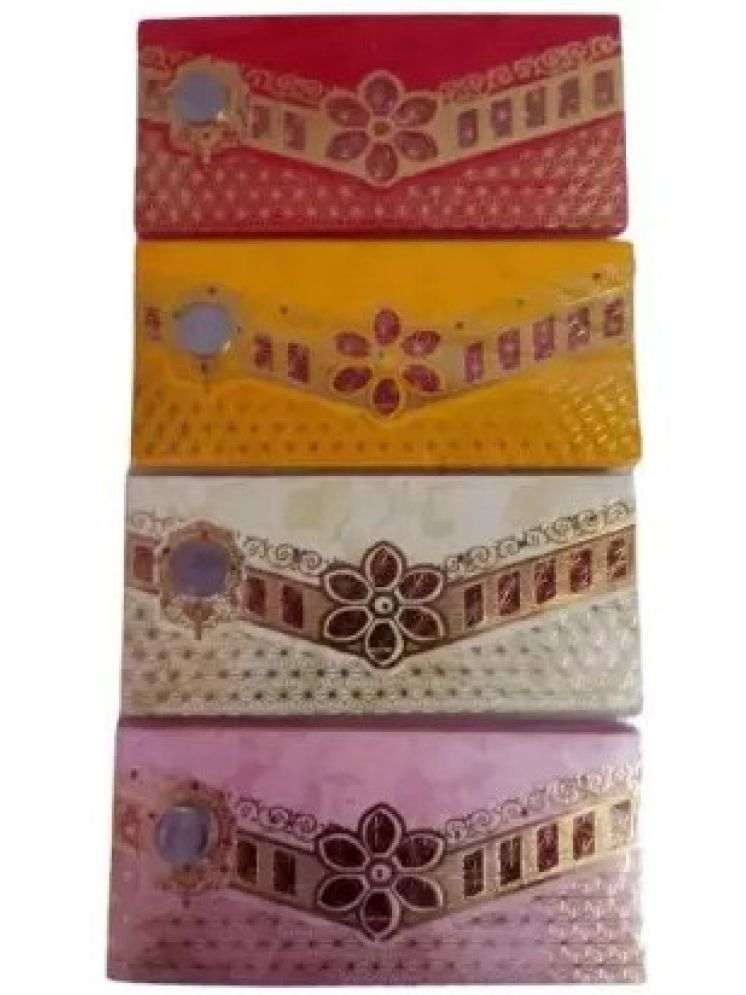     			Posshe Wedding, Party Gifting Money Holder Envelop Envelopes (Pack of 50 Multicolor)