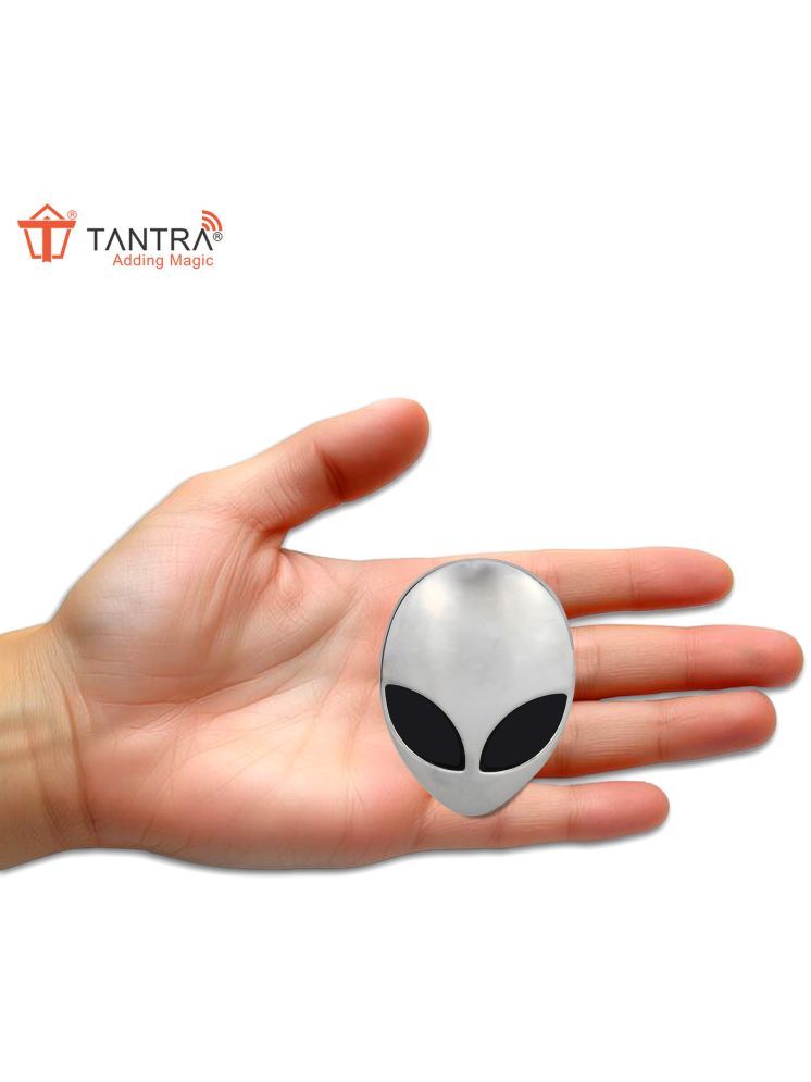     			Tantra 3D Logo In Car Sticker Silver