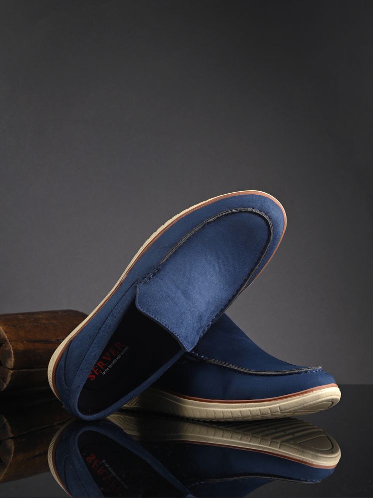     			server Blue Men's Slip on