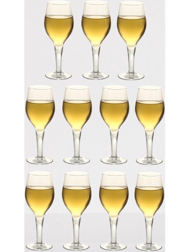     			AFAST Party Glass/Beer Mug Glass Plain Wine Glasses 350 ml ( Pack of 11 ) Transparent