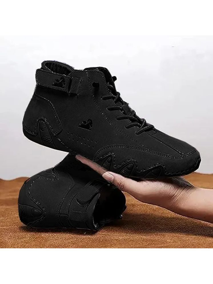     			CAT BUNNY Black Men's Lifestyle Shoes