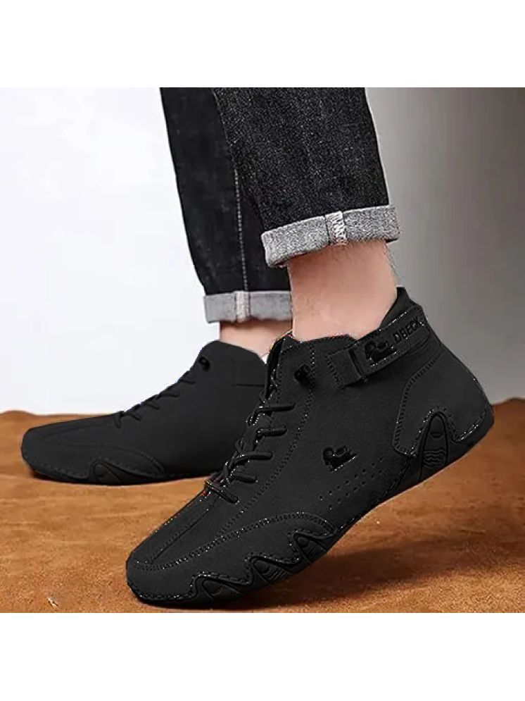     			CAT BUNNY Black Men's Lifestyle Shoes