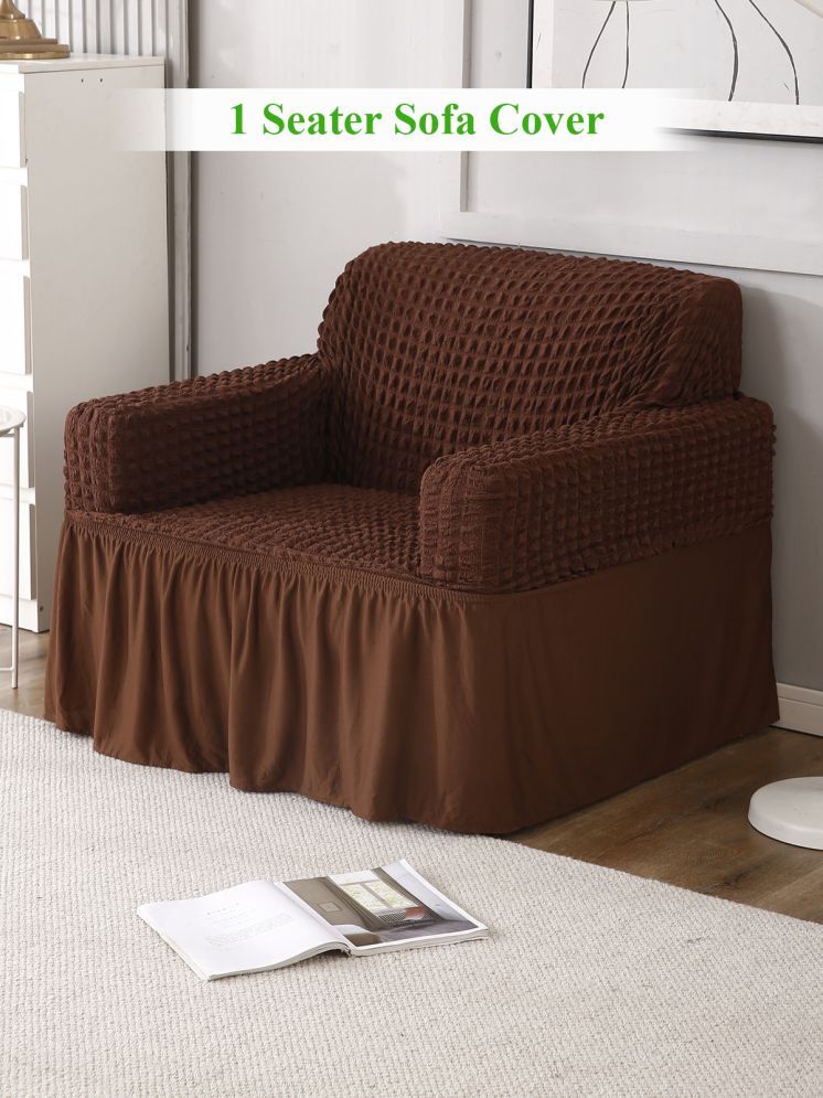     			HOKIPO 1 Seater Polyester Sofa Cover ( Pack of 1 )