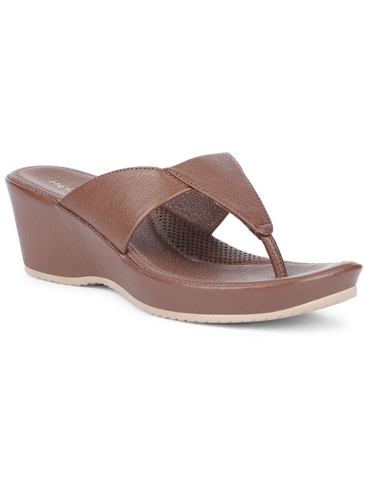     			Liberty Brown Women's Slip On Heels