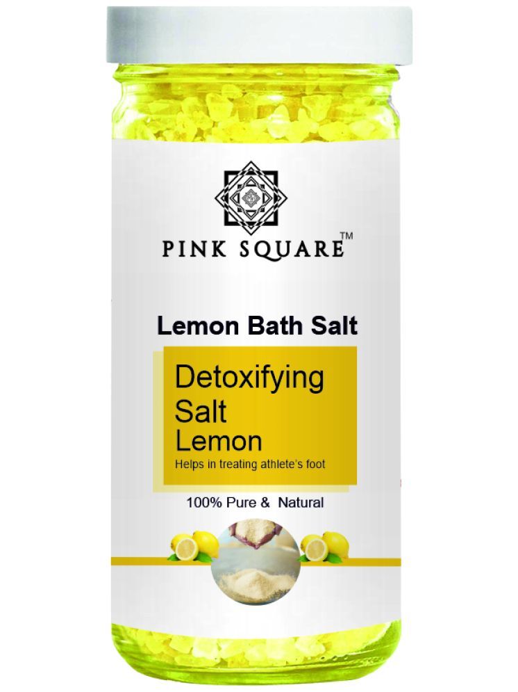     			pink square Bath Salt Crystal Lemon Bath Salt 200 g