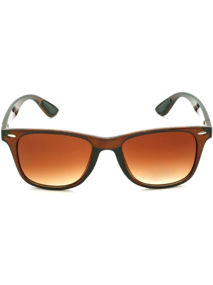     			Sunnies Brown Square Sunglasses ( Pack of 1 )