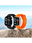 DECLASSE Orange Silicon Digital Men's Watch