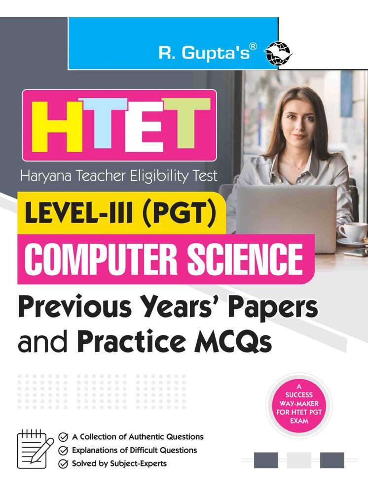     			HTET (PGT- Computer Science) Previous Years' Papers & Practice MCQs (Level-3)