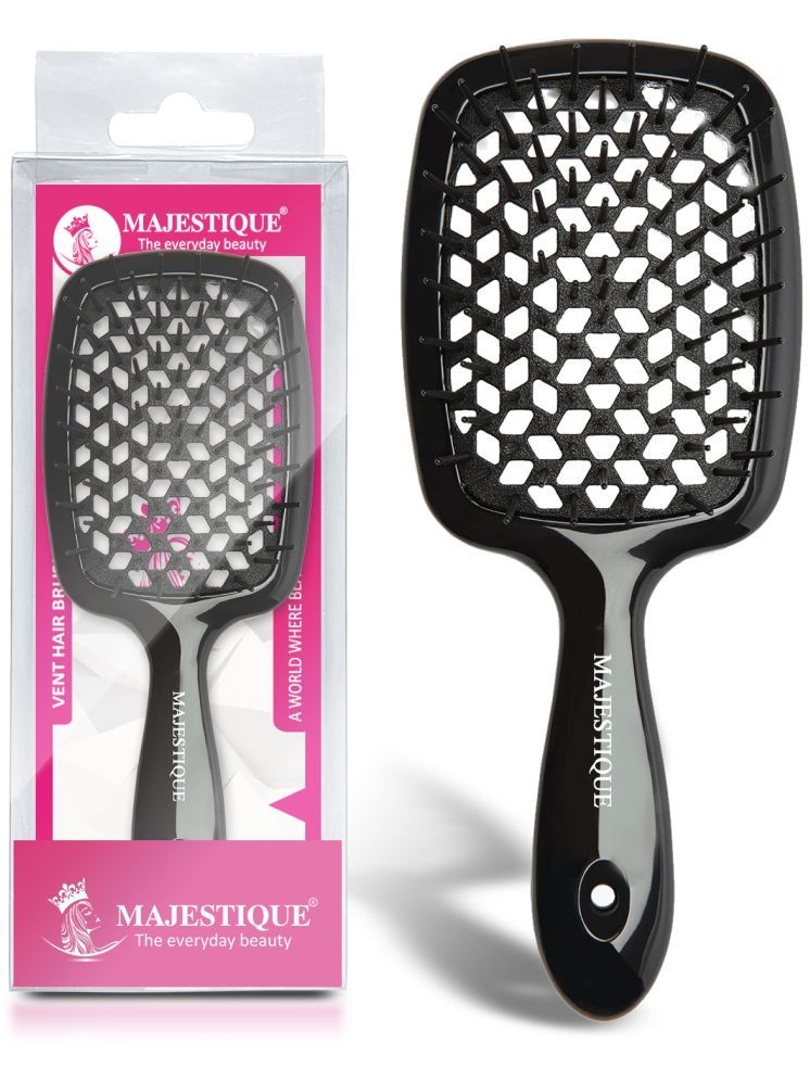     			MAJESTIQUE Paddle Brush For All Hair Types ( Pack of 1 )