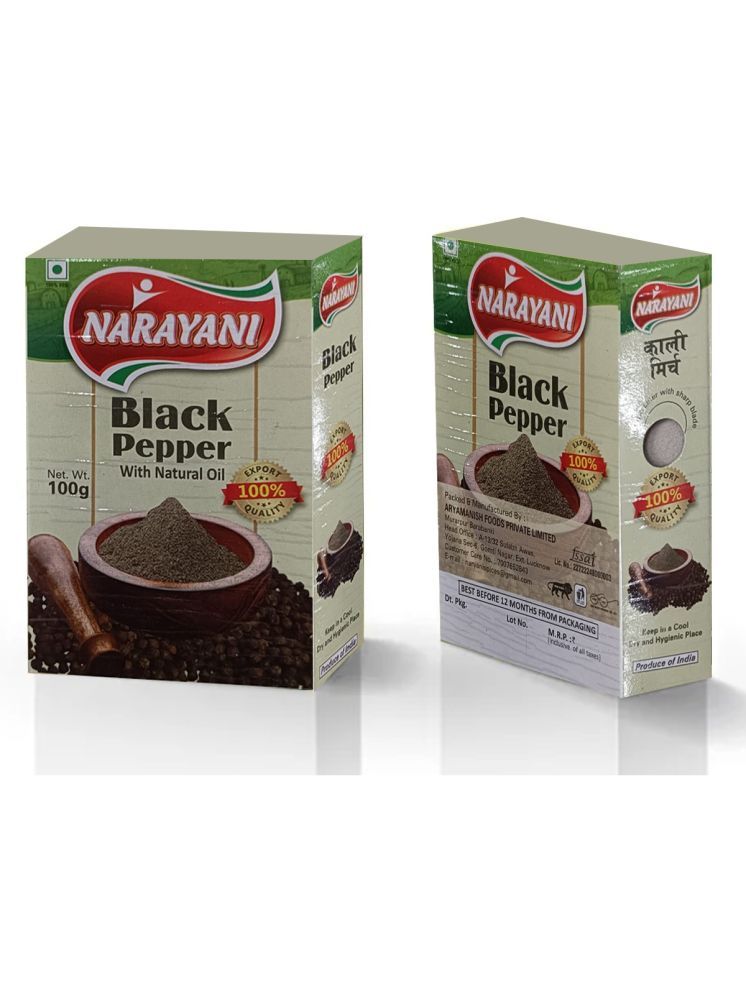     			Narayani Spices 100 gm Black Pepper Powder ( Pack of 1 )