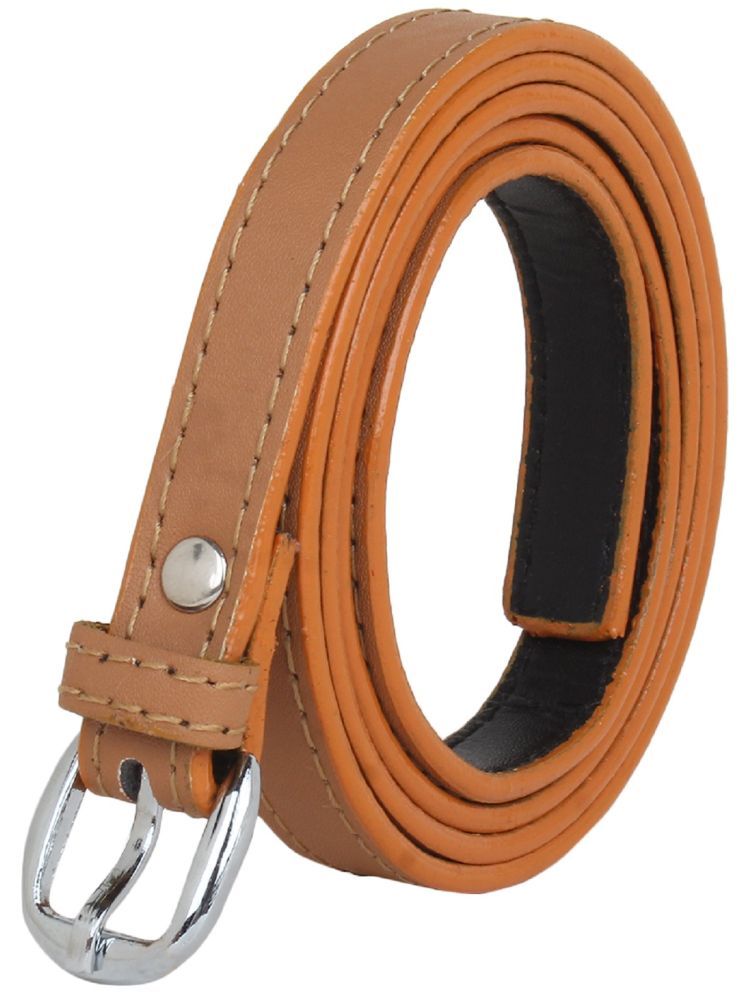     			Zacharias Faux Leather Women's Skinny Belt ( Pack of 1 )