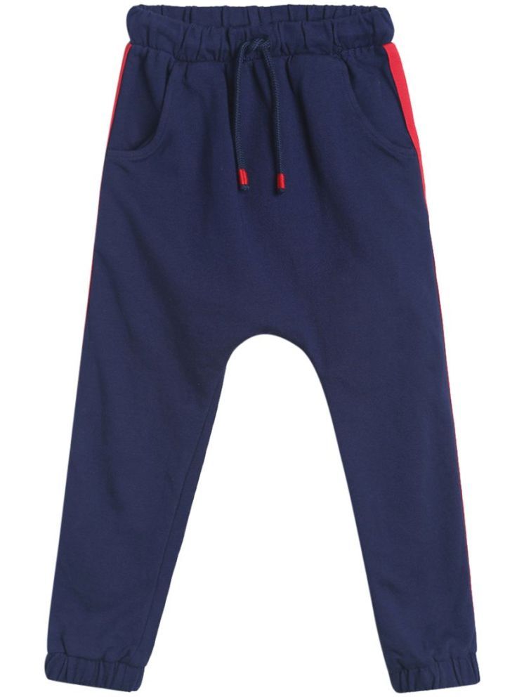     			Miniklub Baby Boys  Full Length Knit Jogger (Navy Color)