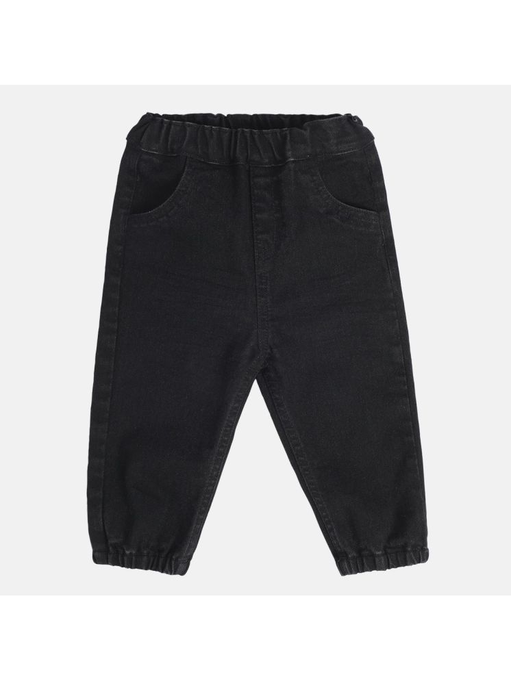     			MINI KLUB Baby Boys 100% Cotton Trousers ( Black )