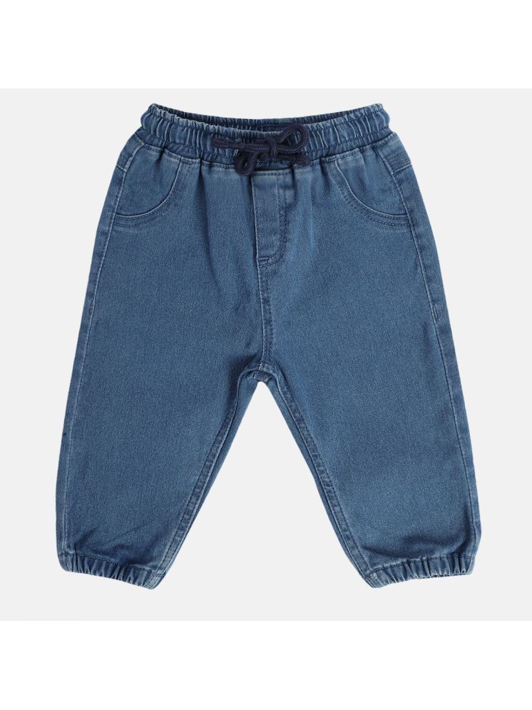     			Miniklub Baby Boys Woven Denim Pant (Blue Color)